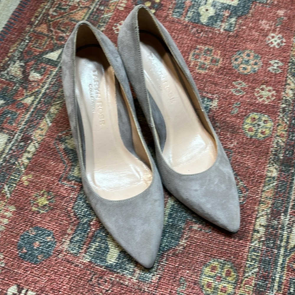 Taryn Rose Suede Heels, 8.5